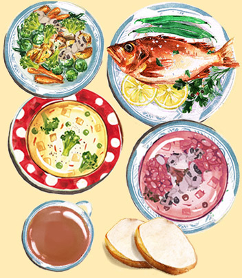 Обед 120р/день